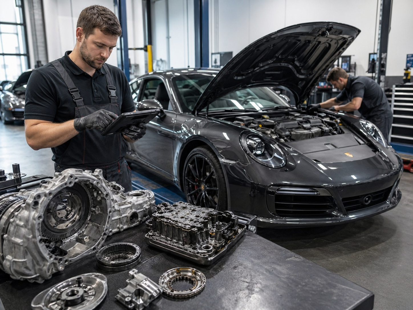 Как понять, что коробка pdk на porsche требует внимания