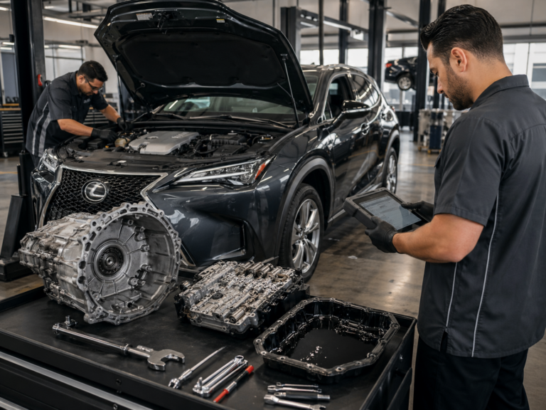 Почему автоматическая коробка на lexus требует внимательного отношения